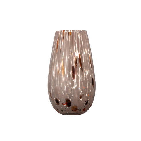 Artem Vase Brown Glass