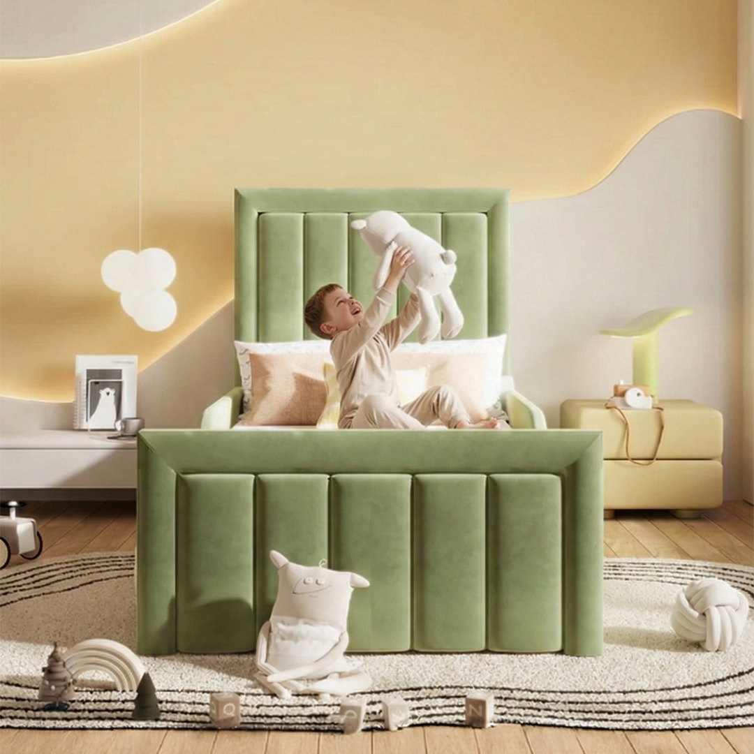 Plush Velvet Light Green