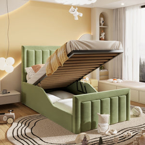 Plush Velvet Light Green