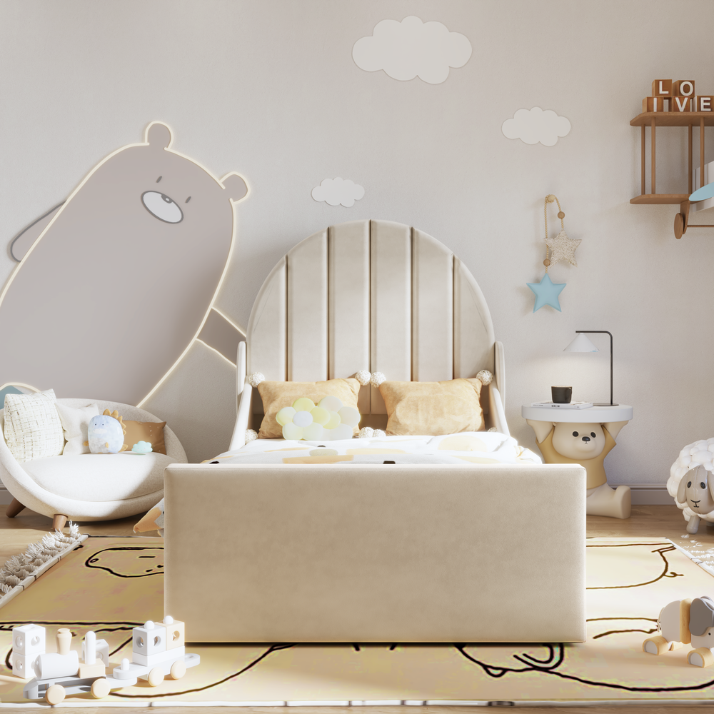 Blossom Curve Kids Bed