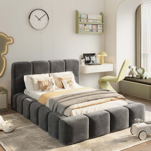 Chunky Barney Kids Bed