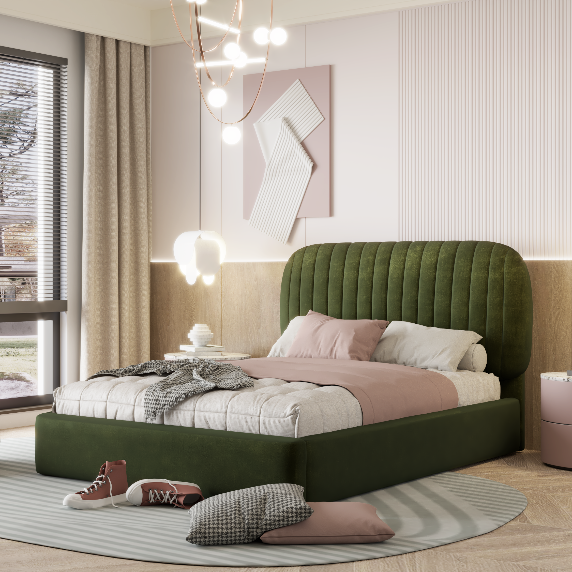 Wonderland Panelled Bed