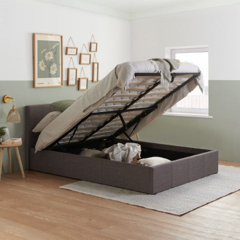 Berlin Fabric Ottoman Bed