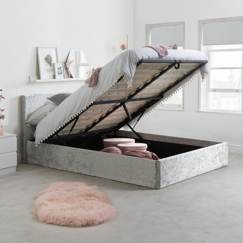 Berlin Fabric Ottoman Bed