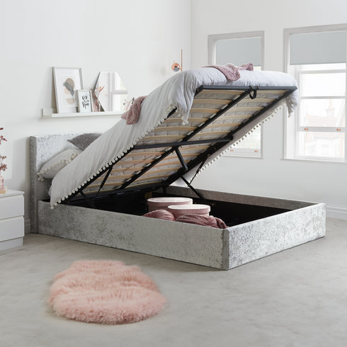 Berlin Fabric Ottoman Bed