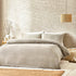 Yard Boucle Duvet Cover Set Greige