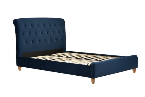 Brompton Bed Midnight Blue