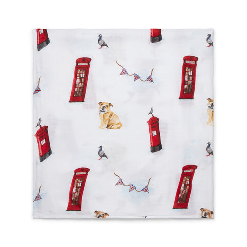 Panda London Bamboo Baby Muslins - Squares
