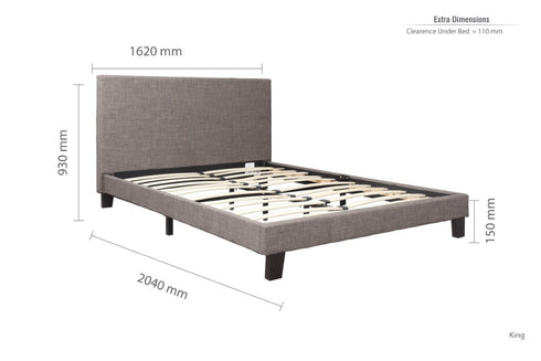Berlin Fabric Bed