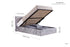 Berlin Fabric Ottoman Bed