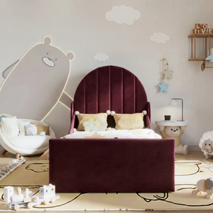 Plush Velvet Burgundy