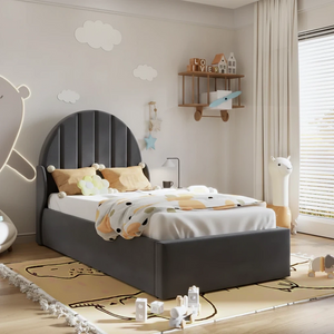 Plush Velvet Charcoal