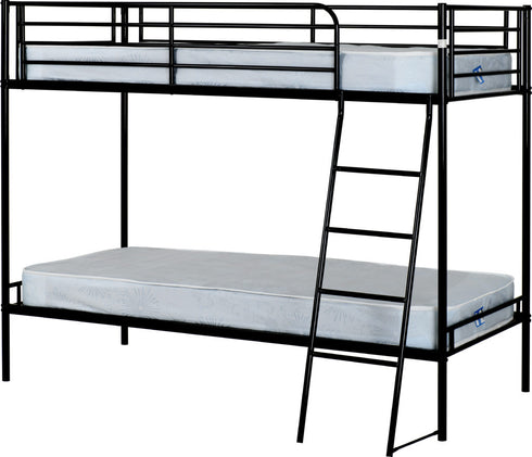 Brandon 3FT Bunk Bed - Black