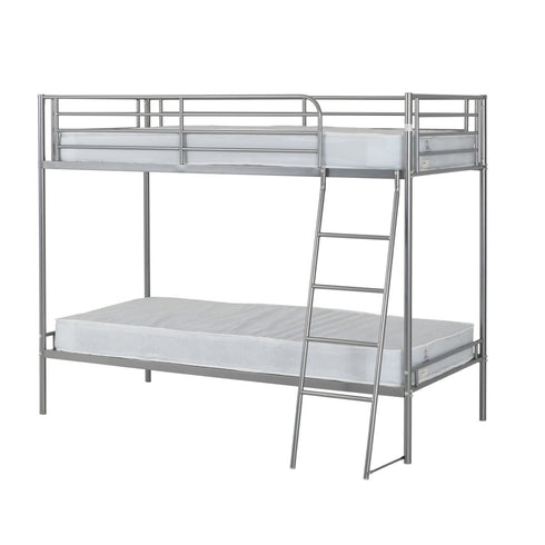Brandon 3FT Bunk Bed - Silver