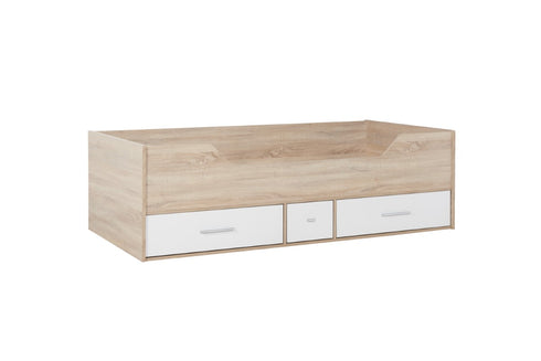 Camden Cabin Bed White & Oak Effect