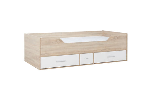 Camden Cabin Bed White & Oak Effect