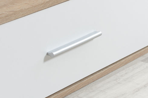 Camden Cabin Bed White & Oak Effect