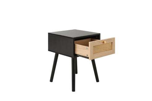 Croxley 1 Drawer Rattan Bedside
