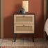 Croxley 2 Drawer Rattan Bedside