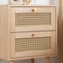 Croxley 2 Drawer Rattan Bedside