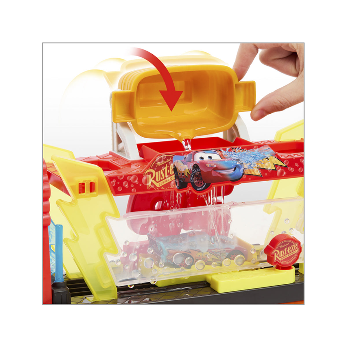 Disney Cars Colour Changers Lightning McQueen Car Wash