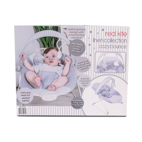 Red Kite Cozy Bouncer- Linen