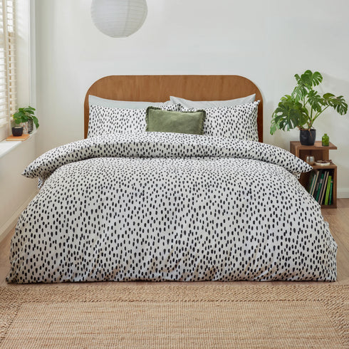 Dottie Printed Duvet Cover Set Multicolour