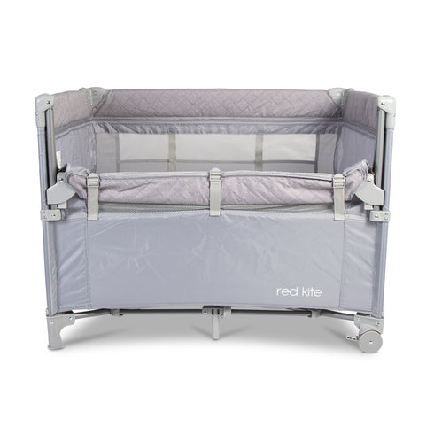 Red Kite Dreamer Bedside Crib Quilt Grey