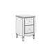 Elysee 2 Drawer Bedside