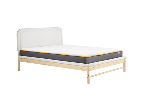 Emmi Bed White & Oak