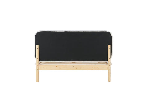 Emmi Bed White & Oak