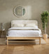 Emmi Bed White & Oak