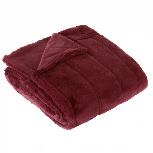 Empress Faux Fur Throw