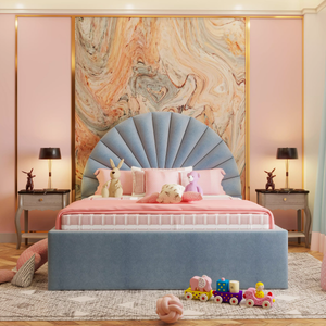 Plush Velvet Ice Blue