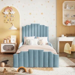 Plush Velvet Ice Blue