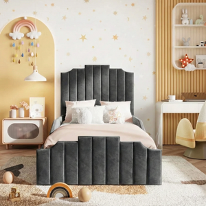 Plush Velvet Charcoal