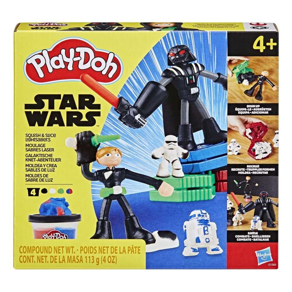 Play-Doh Star Wars Squish & Slice Lightsabers