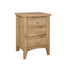 Hampstead 3 Drawer Bedside Oak