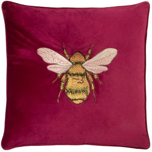 Hortus Bee Cushion Navy