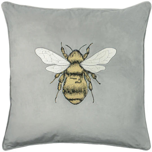 Hortus Bee Cushion Navy