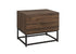 Houston 2 Drawer Bedside Walnut