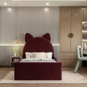 Plush Velvet Burgundy