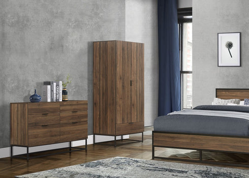 Houston Bed Walnut