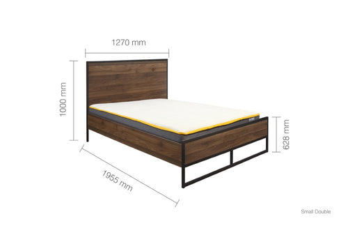 Houston Bed Walnut