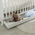 Pure Bliss White Baby Cot 140x70cm