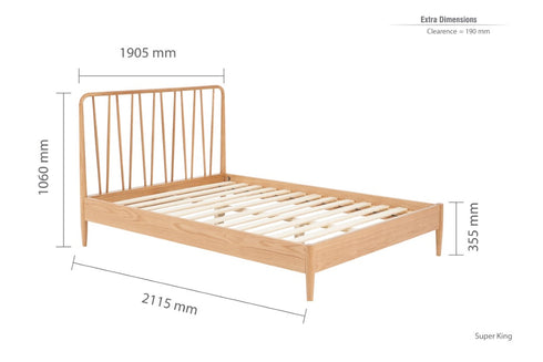 Jesper Bed Oak