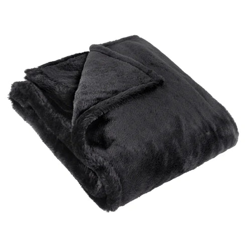 Kallu Double-Sided Faux-Fur Throw