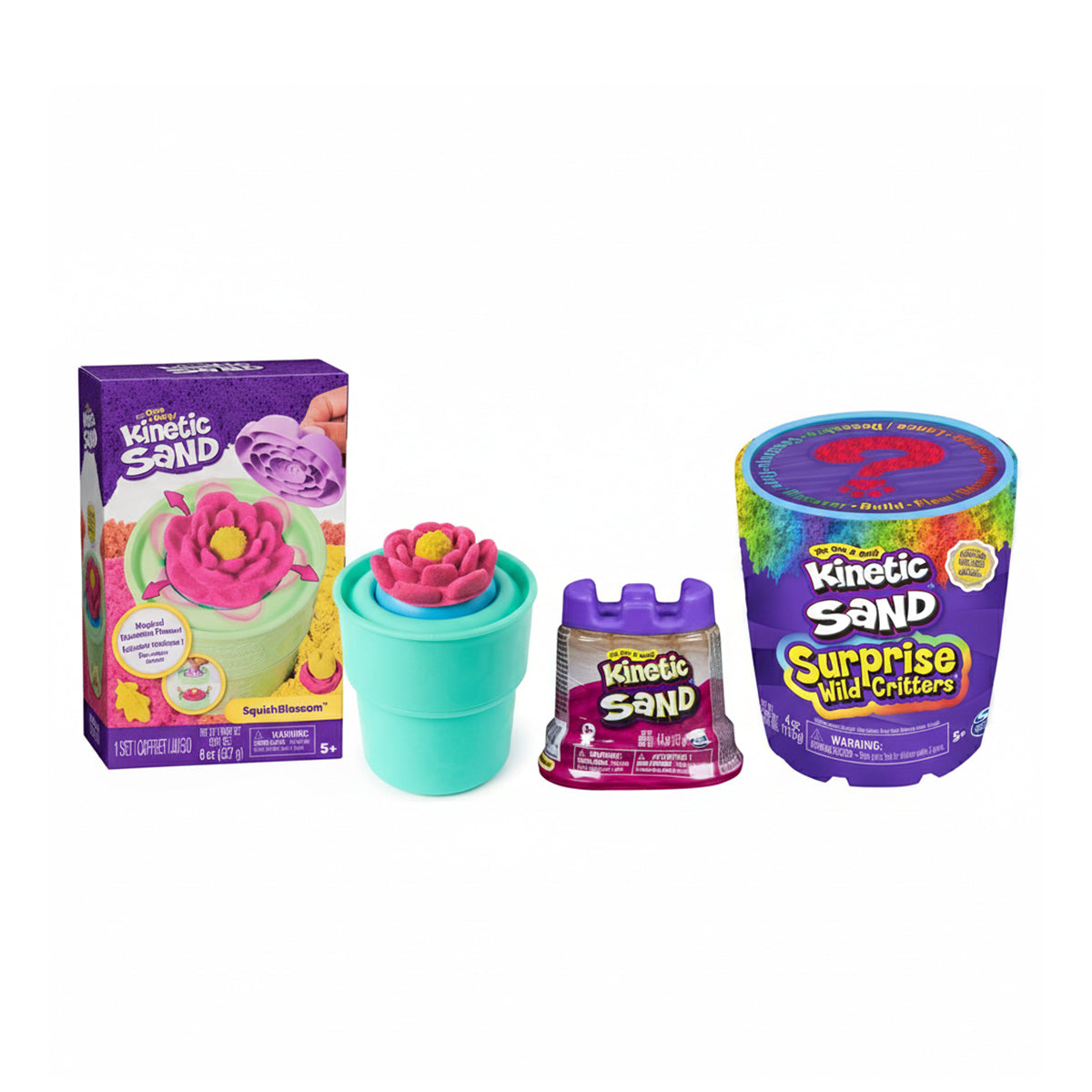 Kinetic Sand Gift Trio (Girls) (5+)