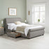 Lancaster Fabric Bed Grey