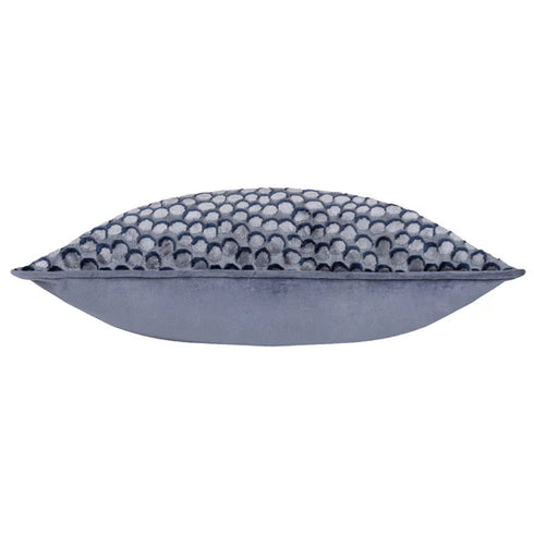 Lanzo Cut Velvet Piped Cushion